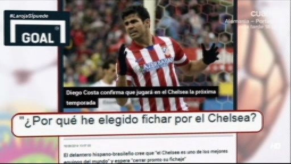 Costa dice que se va al Chelsea "porque es uno de los mejores equipos del mundo"