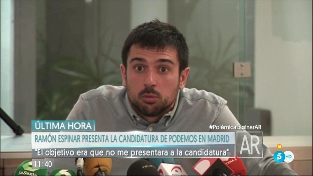Ramón Espinar: "No vamos a ser objeto de injerencia de ningún poderoso”
