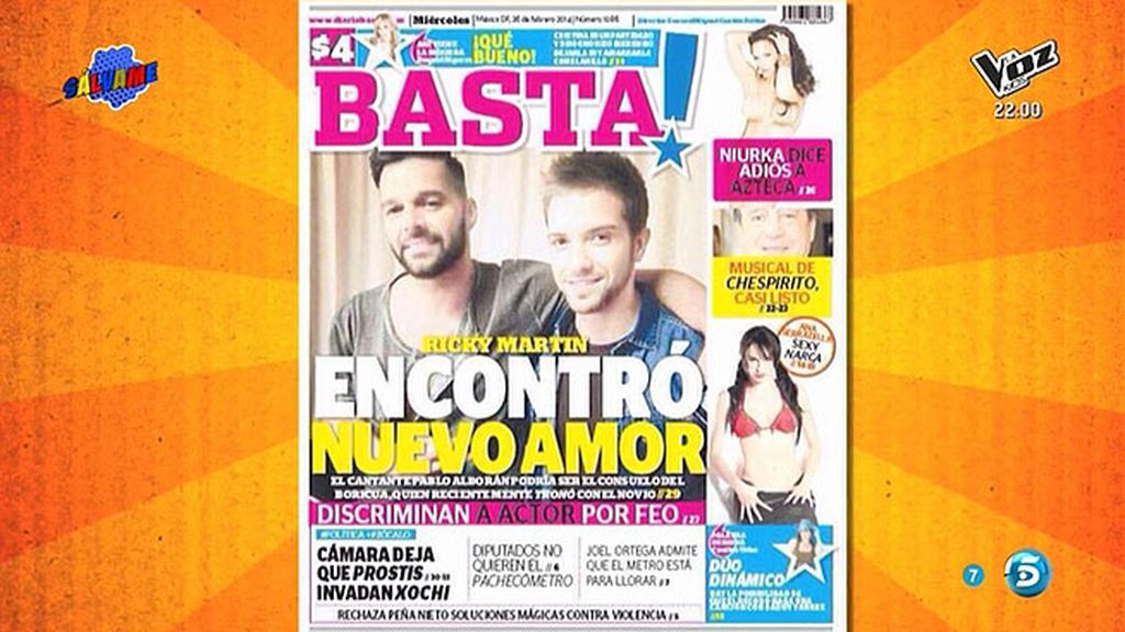 Un diario mexicano asegura que Ricky Martin y Pablo Alborán mantienen una relación
