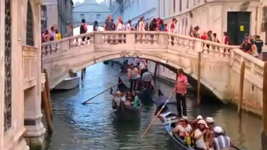 Venecia, en riesgo por su enorme afluencia de turistas
