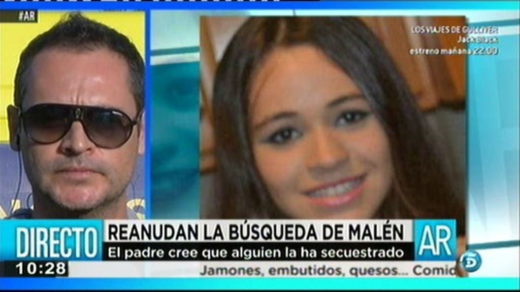 Alejandro Ortiz: "Lo único que quiero es que encuentren a mu hija Malén"