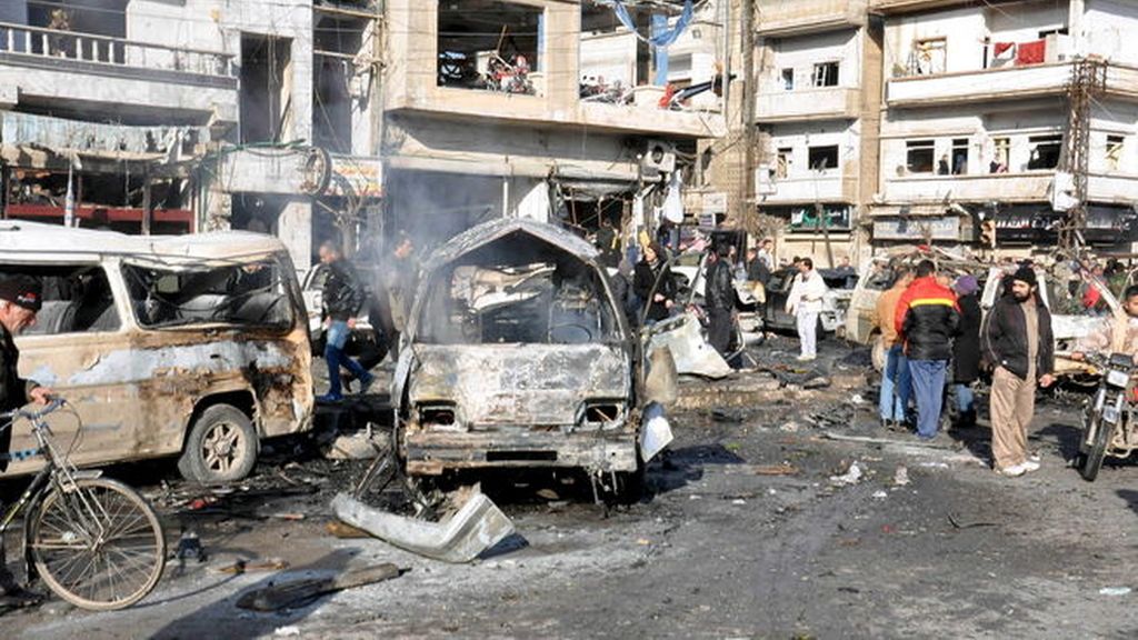 Cuatro explosiones en distintos puntos de Siria dejan 140 muertos
