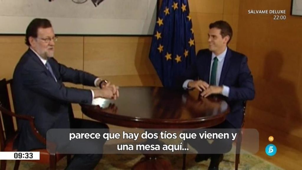 Rajoy no convence a Rivera para dar el sí: "Vamos a mantener la abstención"
