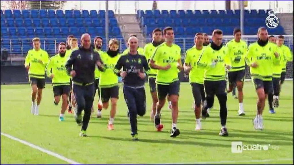 Así es la preparación espartana de Zidane para poner a punto al equipo