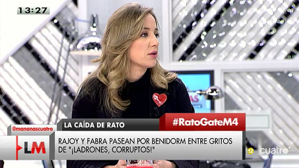T. Sánchez: "Las grandes empresas que se han privatizado ahora dan sustento a quienes se lo han llevado crudo como este señor" T. Sánchez: "Las grandes empresas que se han privatizado ahora dan sustento a quienes se lo han llevado crudo como este señor"