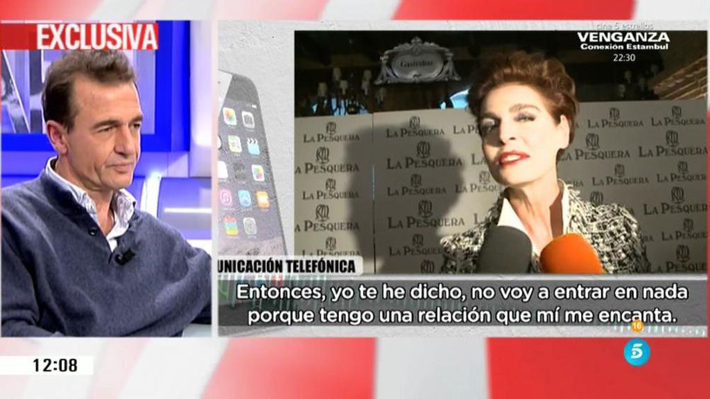 Antonia Dell'Atte: "Si tengo que tirar de las orejas a Daddo lo voy a hacer en privado"