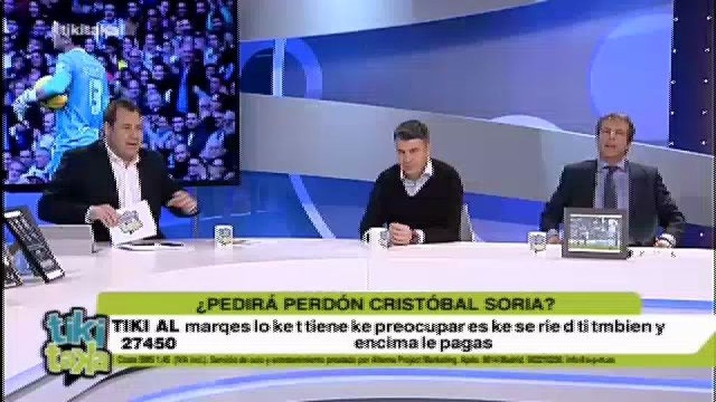 Cristóbal Soria, a la 'nevera' de Tiki Taka por "faltar el respeto" a Cristiano Ronaldo