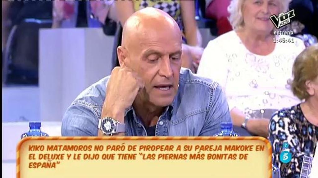 Kiko M., de Makoke: “Nos tenemos admiración y es la base de una relación”