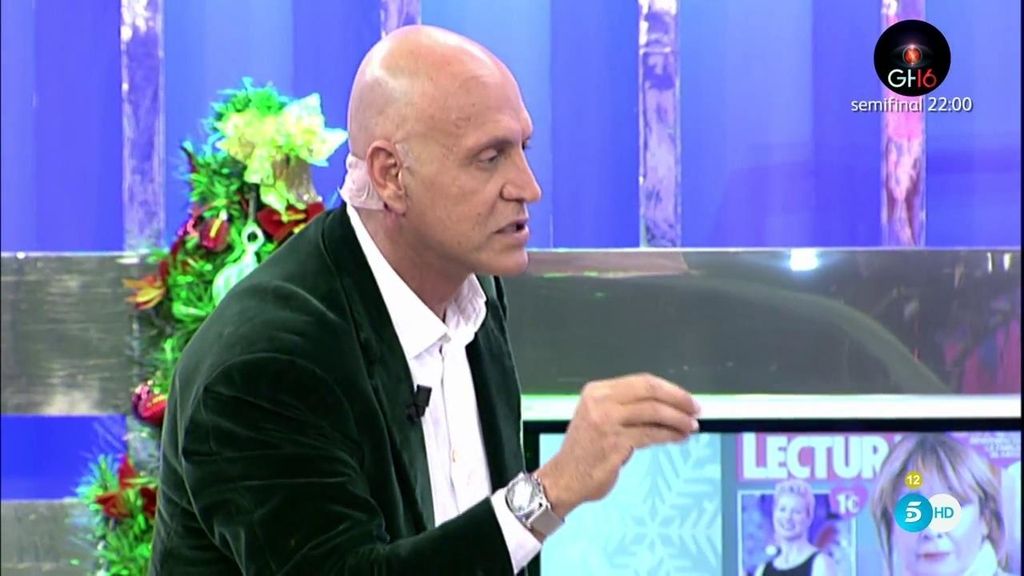 Kiko M.: "Gustavo González me ha pedido perdón en privado llorando"