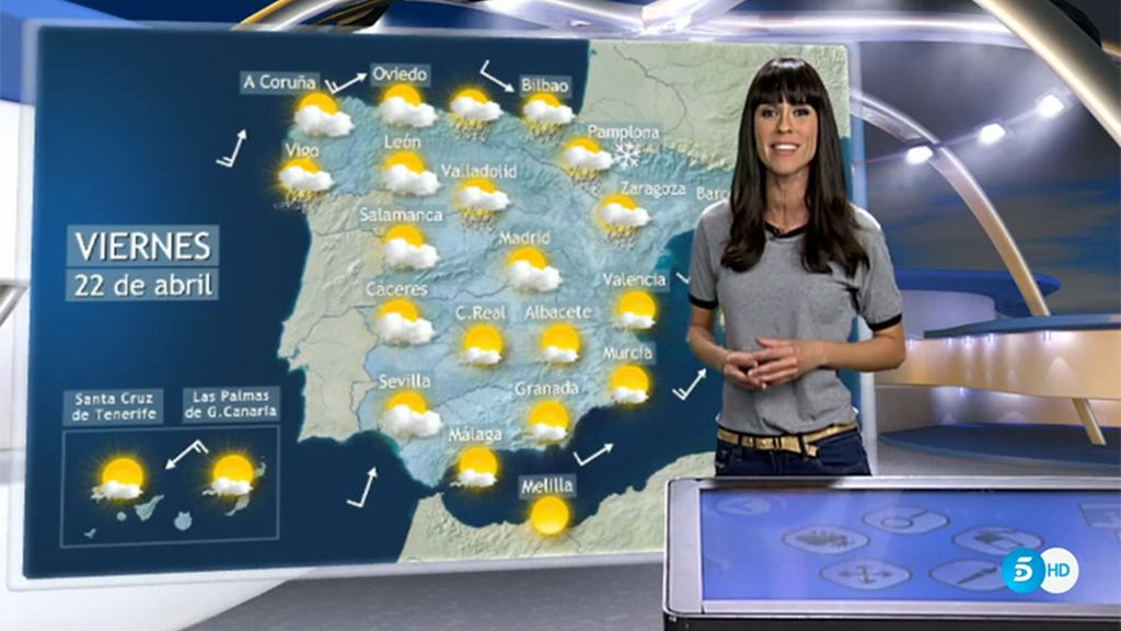 El tiempo, con Alba Lago