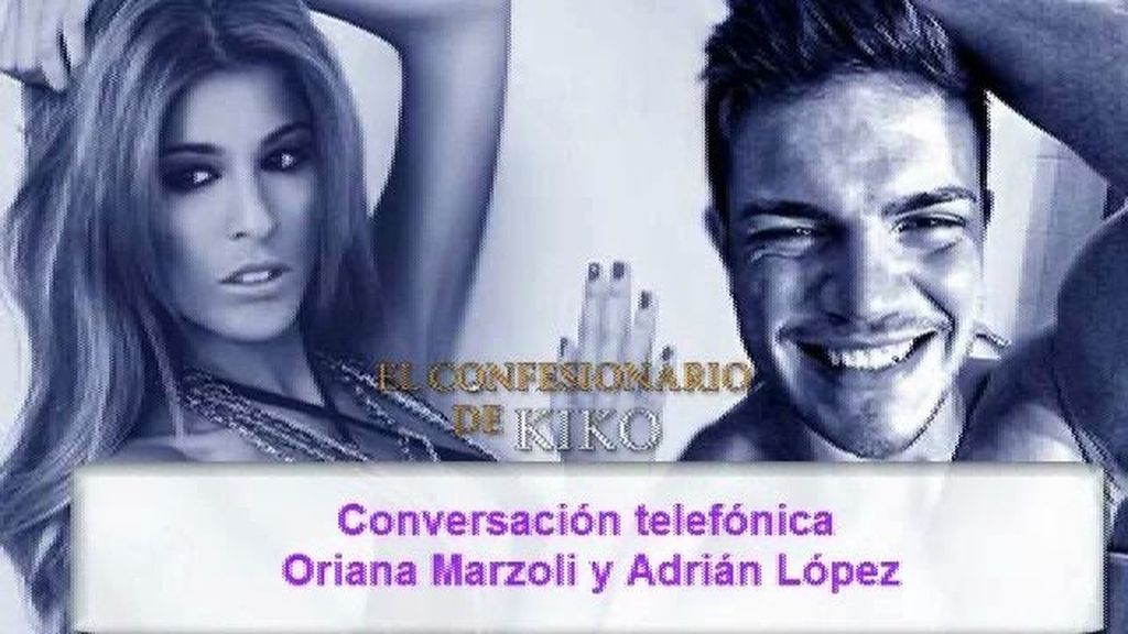 Kiko Hernández saca a la luz la conversación telefónica entre Oriana y Adrián