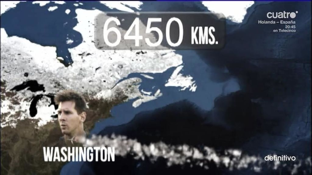 Leo Messi viaja casi 7.000 kilómetros… ¡para no jugar con Argentina!