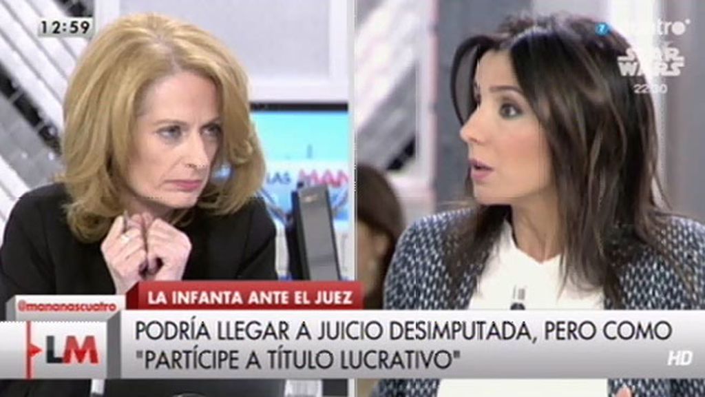 Carmen Morodo, a Alicia Gutiérrez: “Es manipular lo ‘inmanipulable”