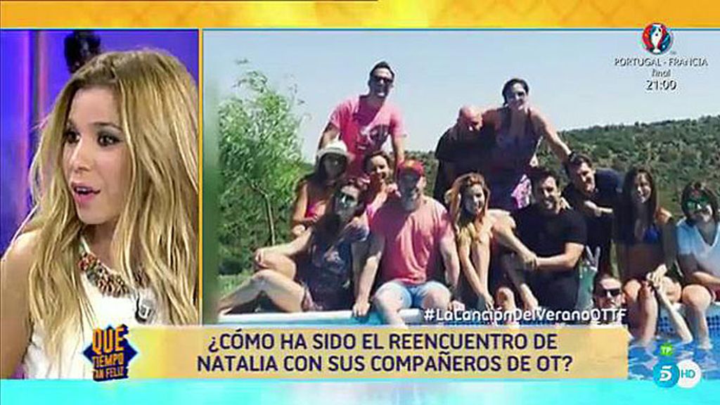 Natalia: “Los de mi edición de ‘OT’ somos los únicos que se llevan bien, es un orgullo”