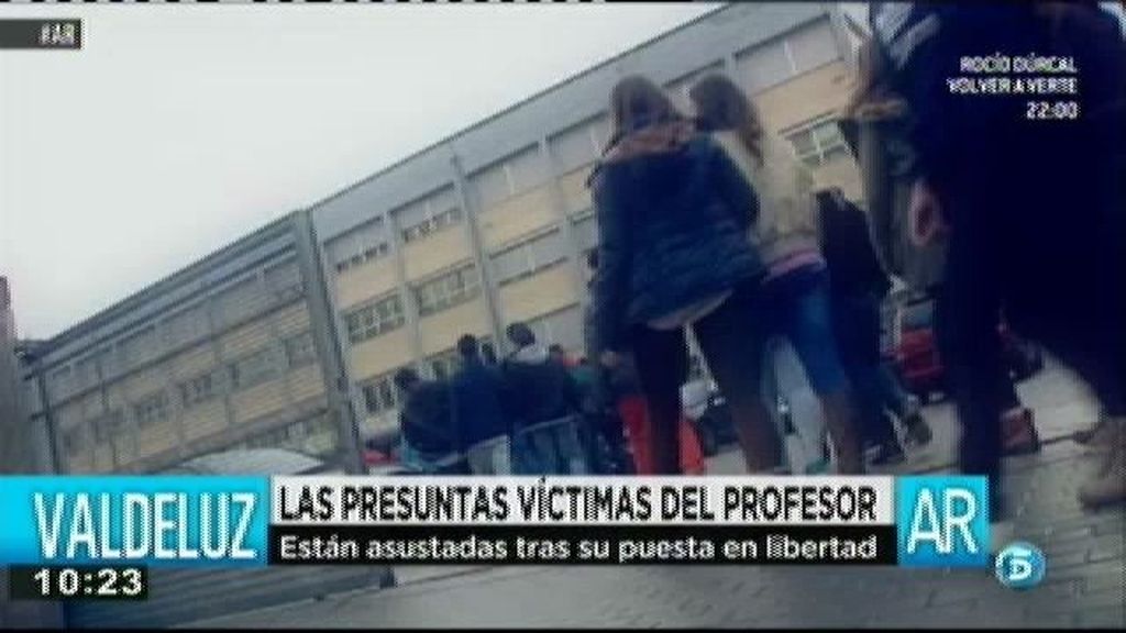 Las presuntas víctimas del profesor del Valdeluz, angustiadas con su puesta en libertad