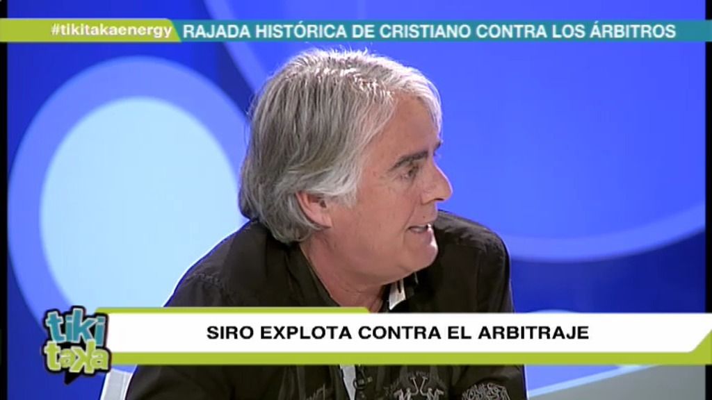 Siro López explota contra Undiano Mallenco por su arbitraje en el Clásico