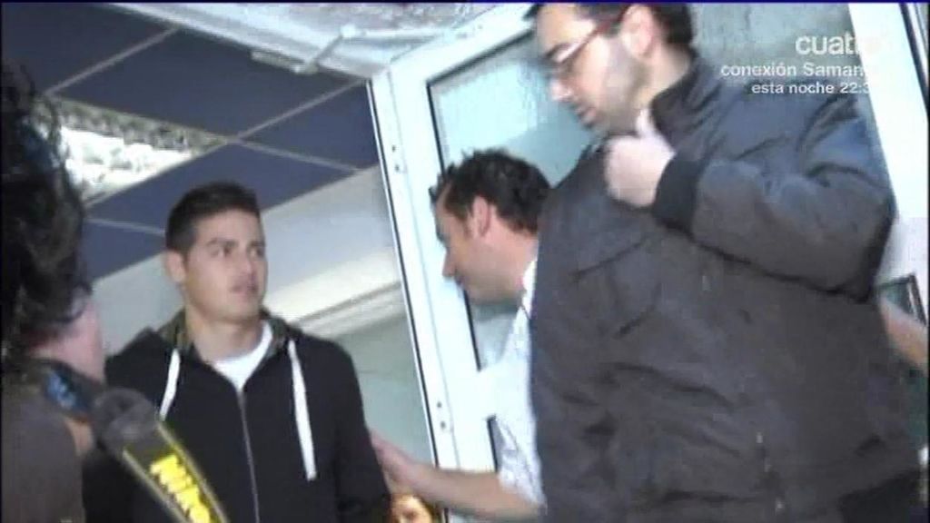 Así fue la caótica llegada de James Rodríguez a la clínica donde fue operado