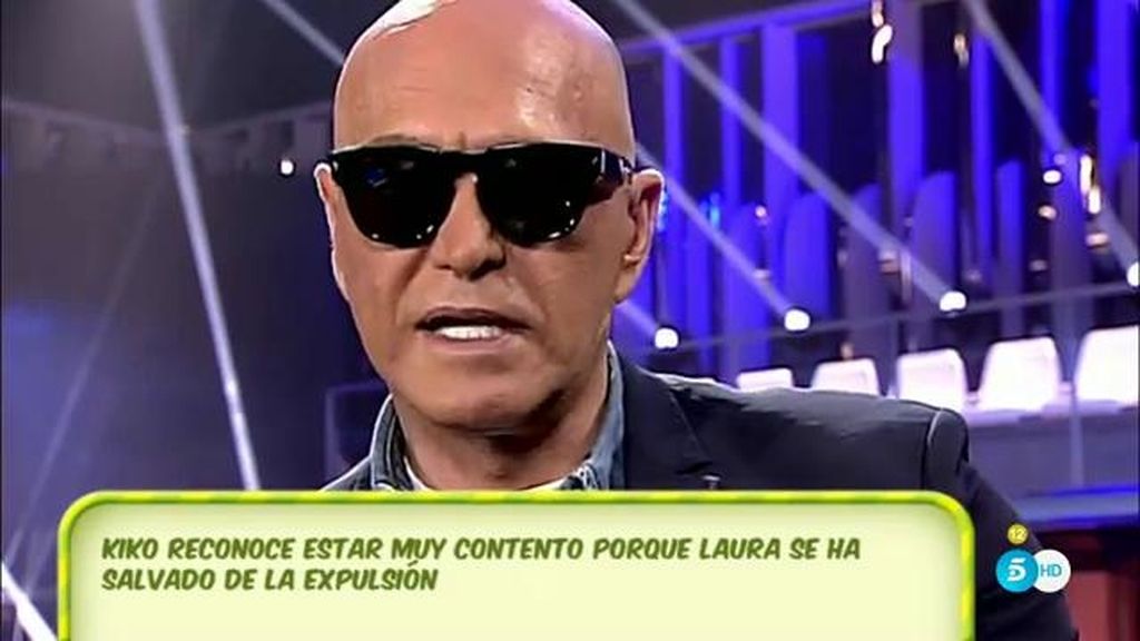 Kiko M.: "Si de verdad pienso que Laura puede salir, estaré en el plató o aledaños"