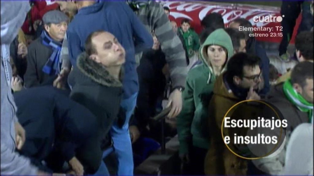 Los radicales del Racing la lían en el Sardinero: insultos, peleas y agresiones