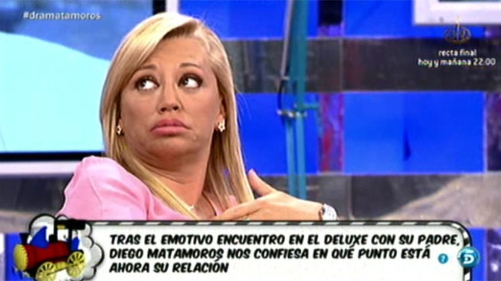 Belén, sobre Matamoros: "Me he ido muchas veces de plató, pero no estaba mi hija"