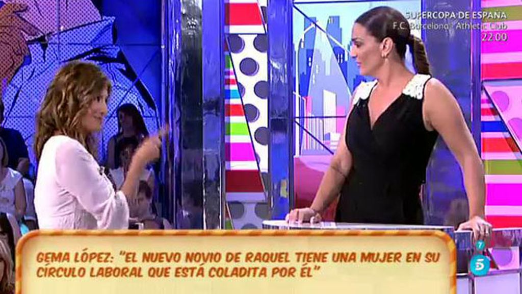 Gema López tiene información sobre Antonio, la nueva ilusión de Raquel Bollo