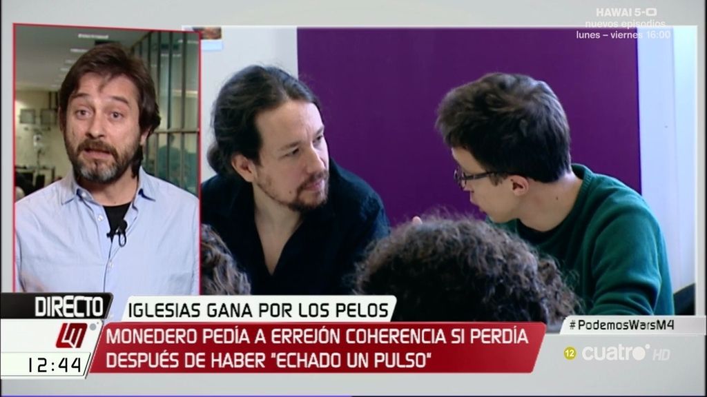 Mayoral: "Pablo Iglesias ha sido muy claro en que quiere un Podemos muy plural"