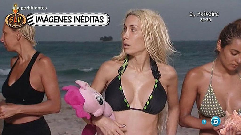 Imágenes inéditas: La bronca entre Pelopony y sus compañeros de 'Supervivientes'