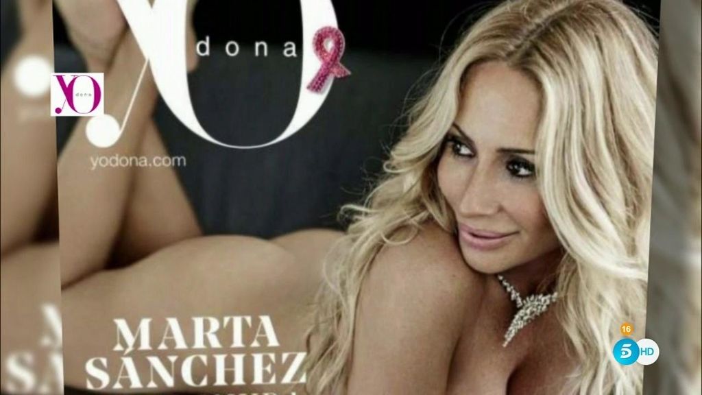 Marta Sánchez, desnuda 25 años después de su primer 'Interviú'
