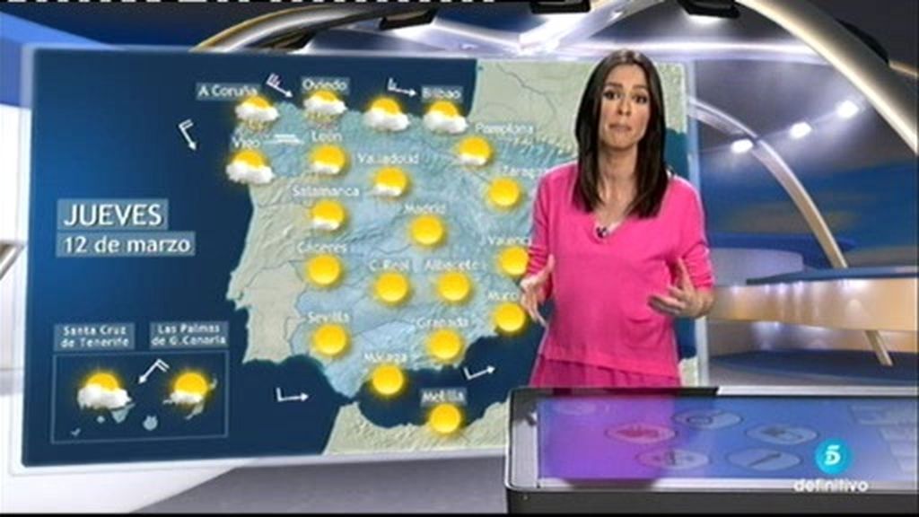 El tiempo, con Alba Lago