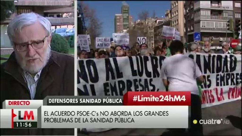 Marciano Sánchez Baile: "La fórmula en Sanidad del PSOE y Ciudadanos es ambigua"