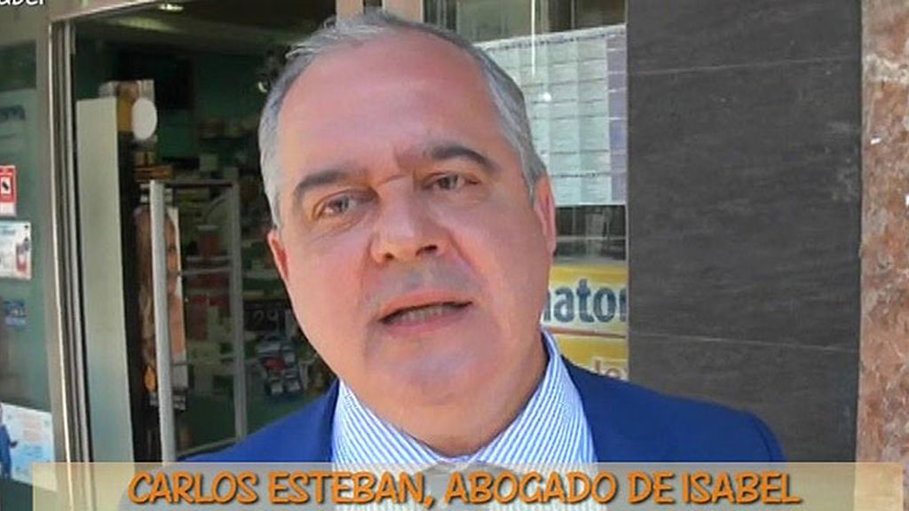 Carlos Esteban, abogado de Isabel Pantoja: "No hay ningún trato de favor"