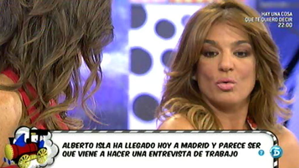 Alberto Isla tendría una entrevista de trabajo en Madrid, según Raquel Bollo