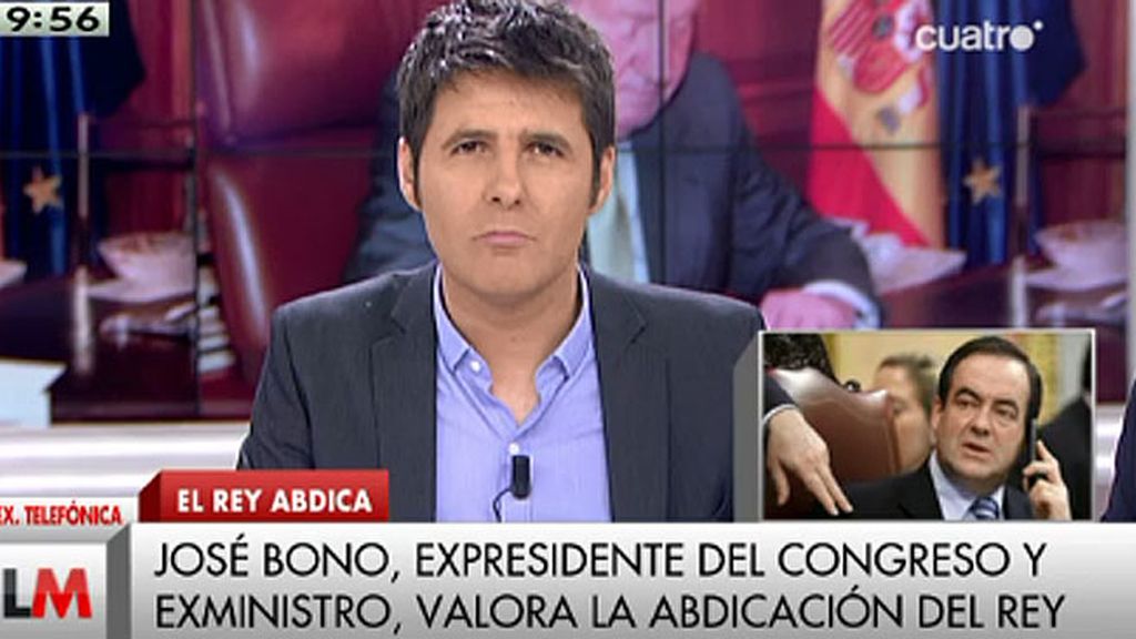José Bono: "España necesita tranquilidad institucional y normalidad"