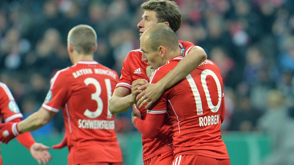 Así juega el Bayern de Guardiola: atentos a Ribery, Robben, Muller…