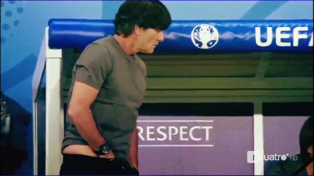 La Federación alemana pone una queja a la UEFA por emitir las imágenes de Low