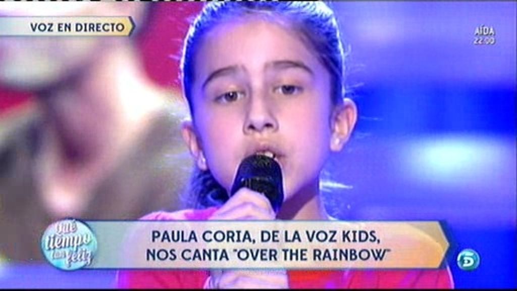 Paula, de 'La Voz Kids', visita '¡QTTF!'