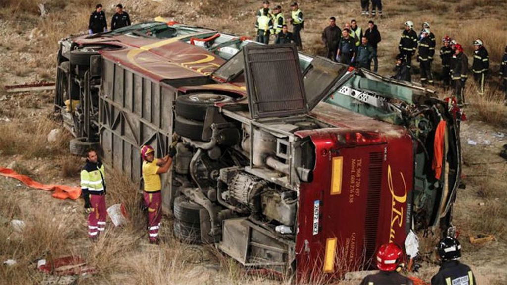 Los accidentes de autobús más graves desde el año 2000