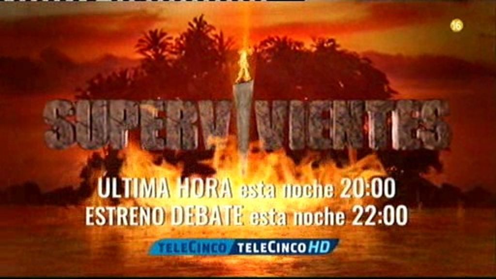 Doble ración de 'Supervivientes', esta noche con Raquel Sánchez Silva, en Telecinco
