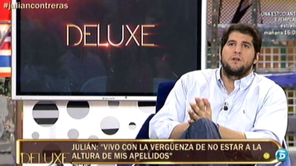 Julián Contreras: "Siempre me he sentido un lastre para mi familia"