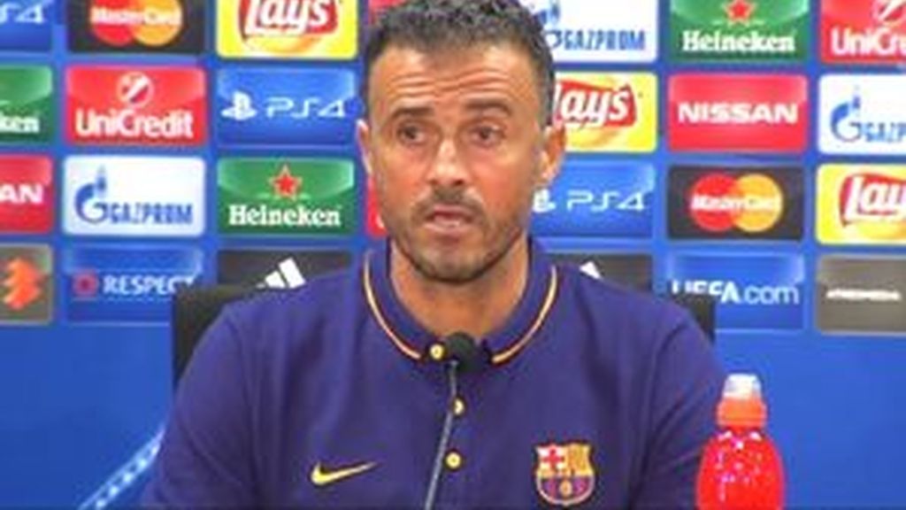 Luis Enrique: "Messi es insustituible"