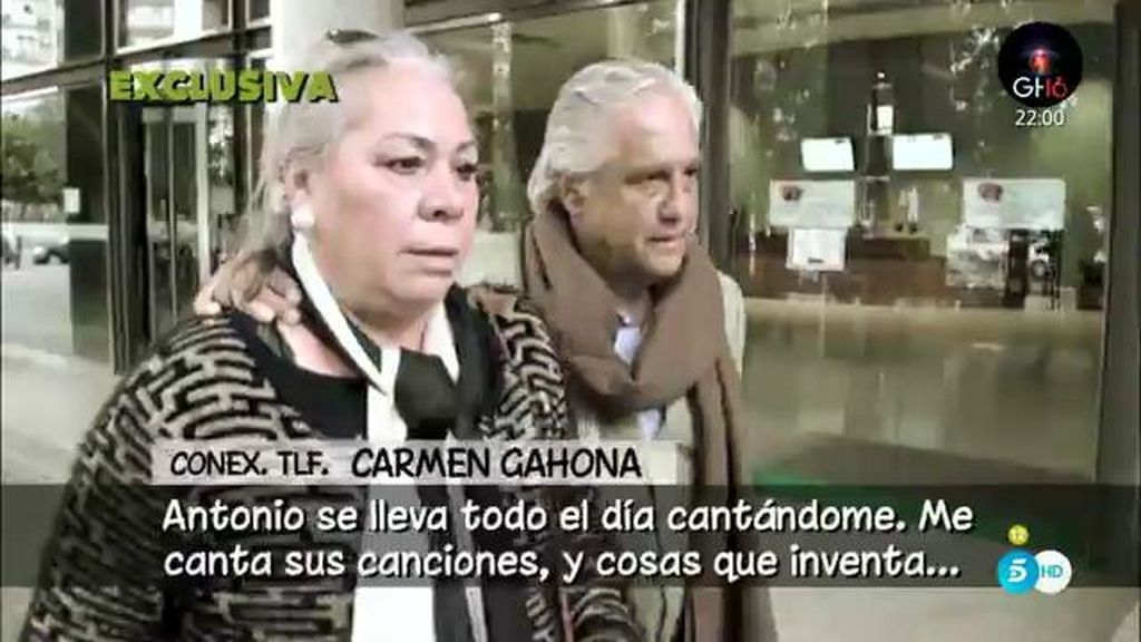 Carmen Gahona, sobre Chiquetete: "Tiene que dejar a unas pocas de personas de lado"