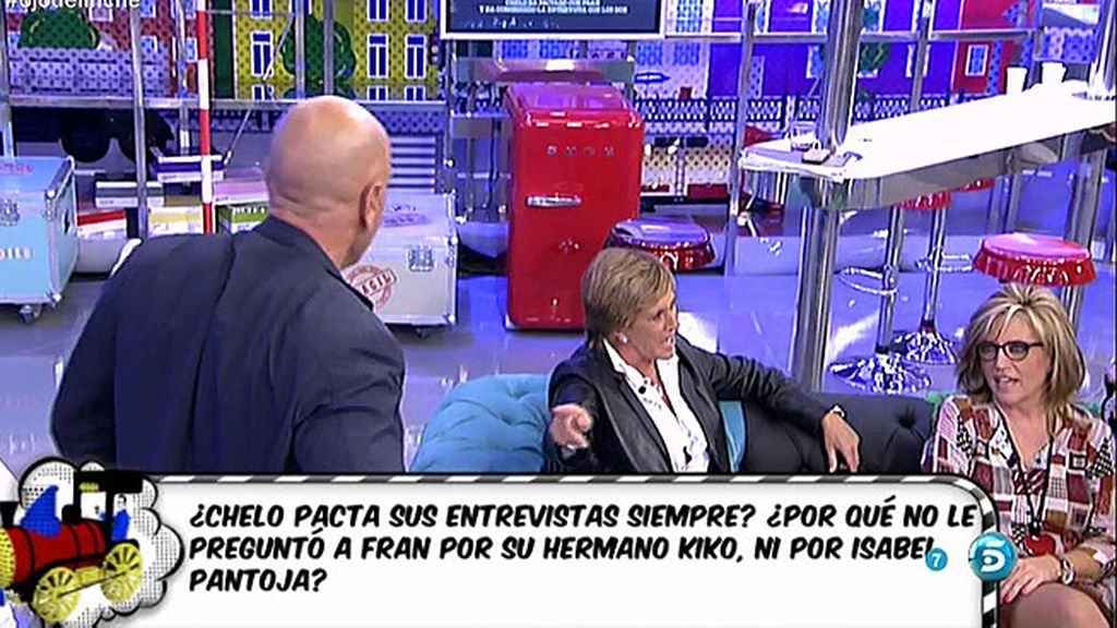 Kiko Matamoros: "Esto es una vergüenza Chelo, un petardazo de 'Diario Che"