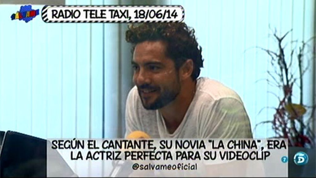 David Bisbal, sobre su novia: "Le dije a la discográfica que me encantaba esa chica"