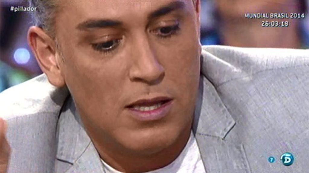 Kiko H. afirma que Rosa Benito se lanzó a sus brazos a "llorar como nunca"