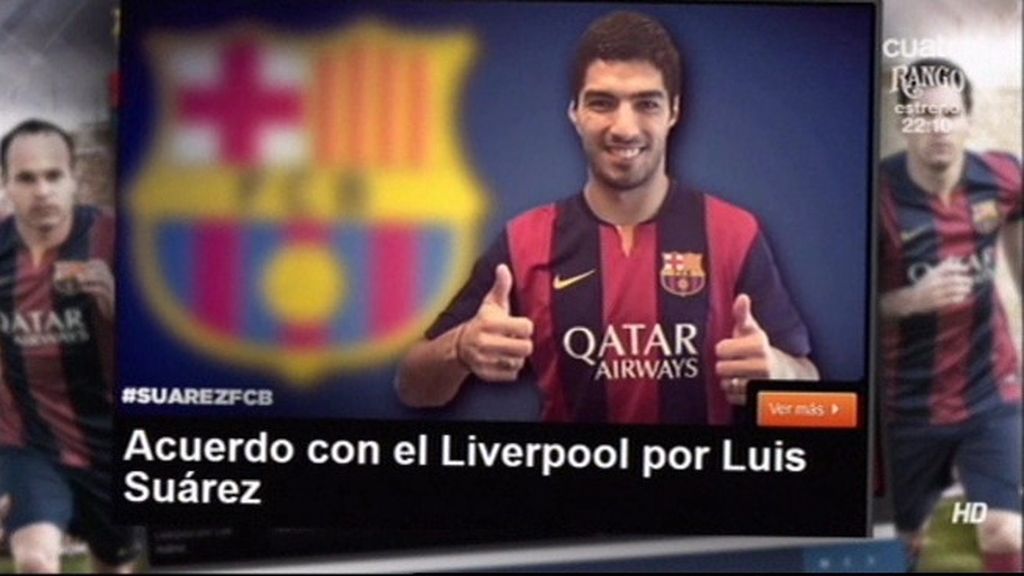 Luis Suárez ya es jugador del Barça