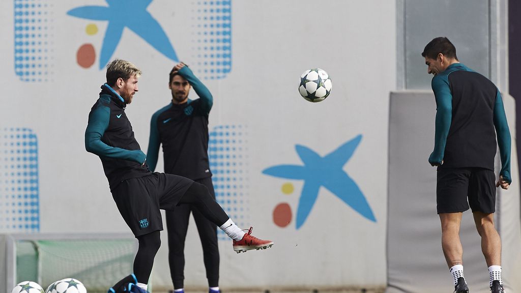 El Barça prepara su encuentro de Champions ante el Borussia Mönchengladbach