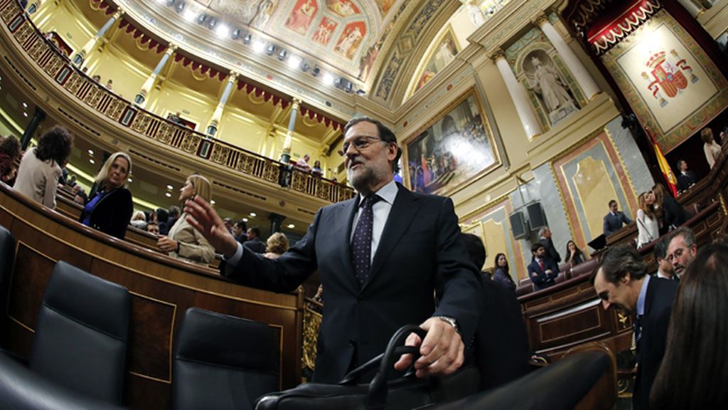 Rajoy: "Señor Sánchez, votaremos no a su investidura. ¿No lo sabía?"