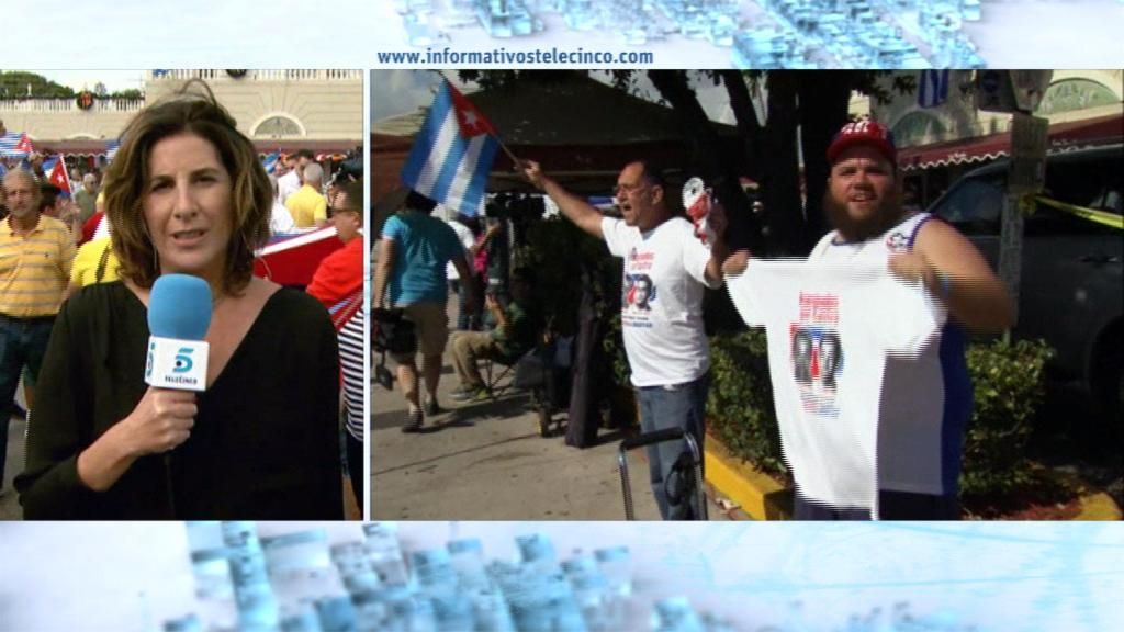 Miami sigue celebrando la muerte de Fidel Castro