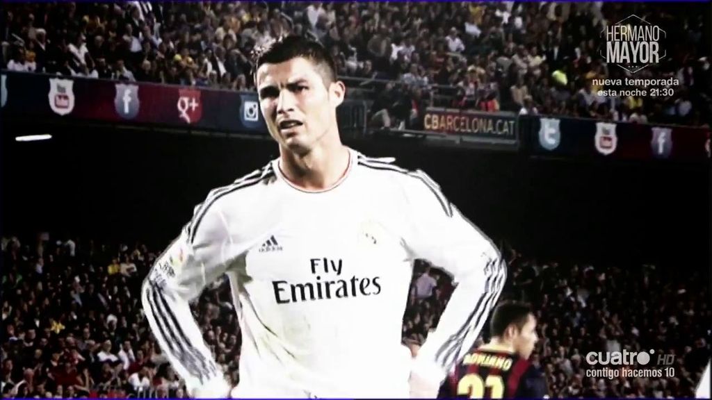 Así es Cristiano en los Clásicos de Liga: carácter, mas amarillas y sin un 'hat-trick'