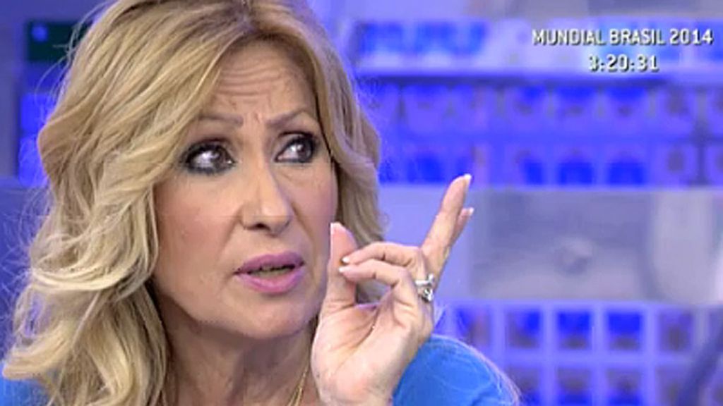 Rosa Benito, sobre Kisko: "Que me olvide para el resto de su vida"